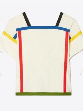 NEW WITH TAGS 🚨Tory Burch Color Block Top.